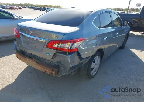 2013 Nissan Sentra Sv из США, поврежденный, VIN 3N1AB7AP3DL611932